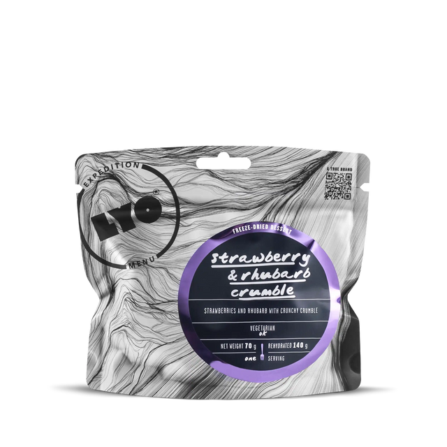 Kruszonka z Truskawkami i Rabarbarem